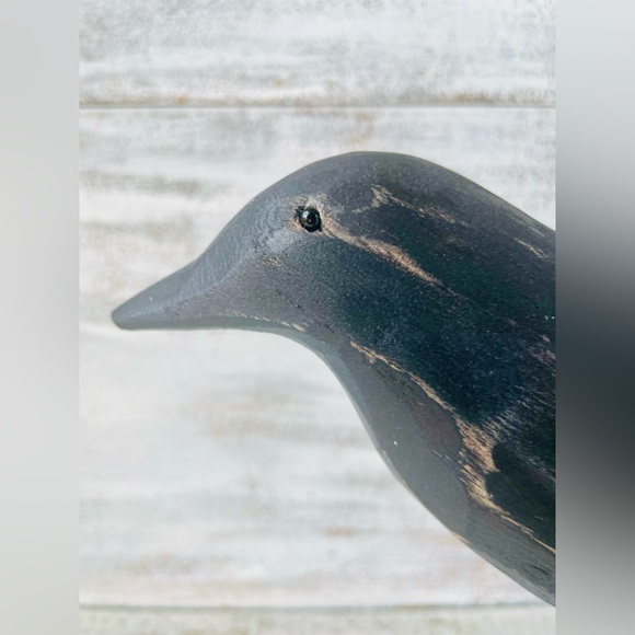 Wooden Crow Pedestal, Large - Picture 8 of 13